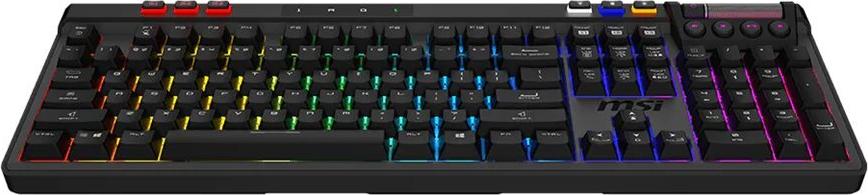 MSI STRIKE PRO WIRELESS Keyboard Gaming USB + Bluetooth QWERTY US English Black - Model 557660