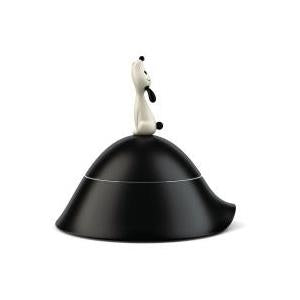 Alessi AMMI19 B Food Bowl 0.6 l Round Stainless Steel Black (AMMI19 B)