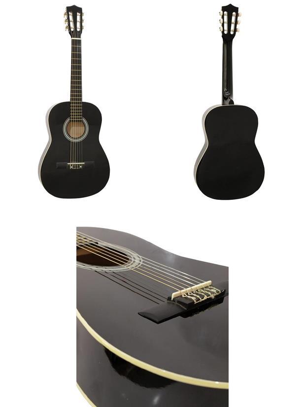 DIMAVERY AC-303 Classical Guitar 3/4, Black (26242035)