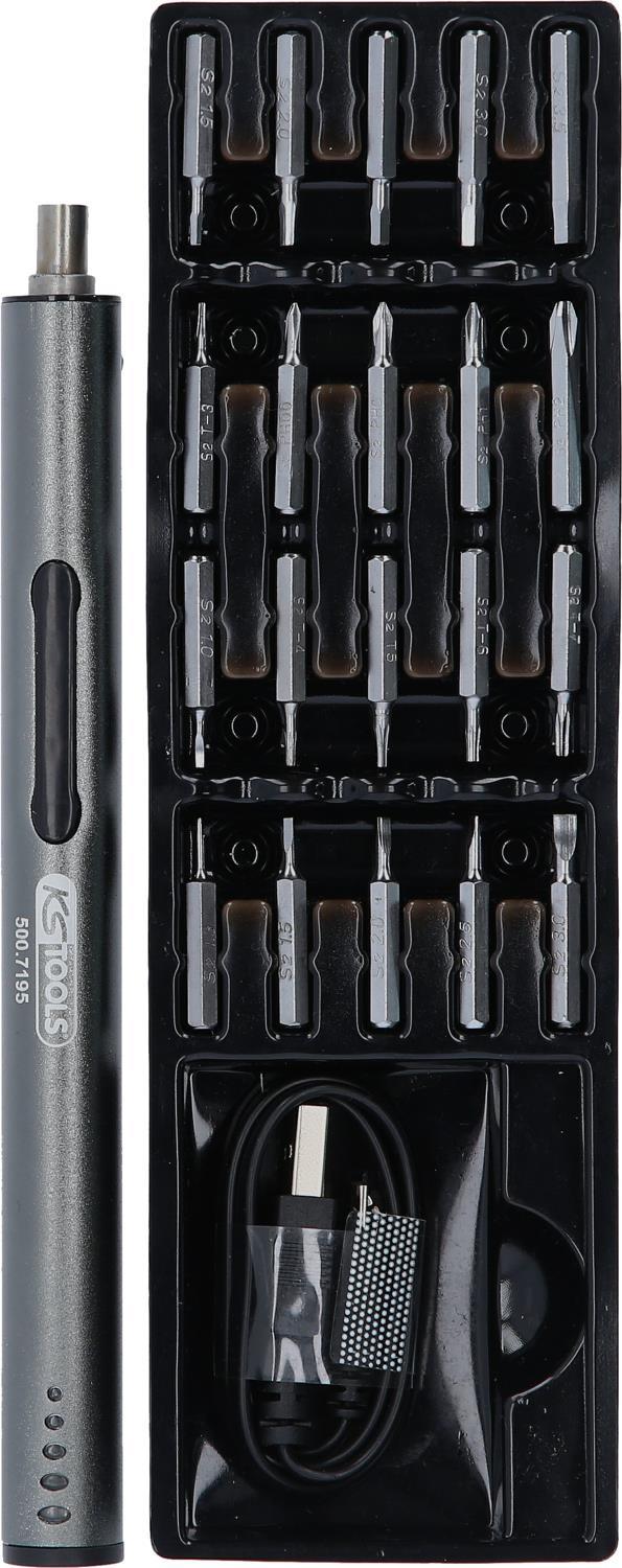 KS TOOLS USB Cordless Precision Screwdriver 500.7195