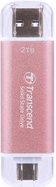 Transcend ESD310P SSD 2TB External (Portable) USB 3.2 Gen 2x1 (USB-C Connector) Pink (TS2TESD310P)