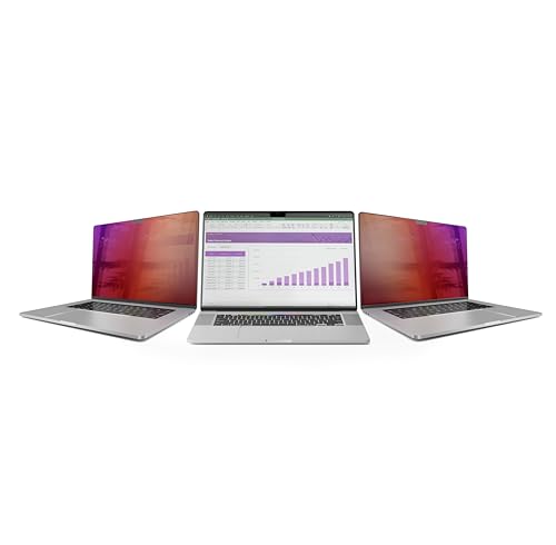 StarTech.com Privacy Screen for 14-inch MacBook Pro 21/23 - Gold Filter, Removable, Adhesive (142MG-PRIVACY-SCREEN)