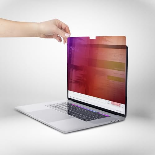 StarTech.com Privacy Screen for 14-inch MacBook Pro 21/23 - Gold Filter, Removable, Adhesive (142MG-PRIVACY-SCREEN)