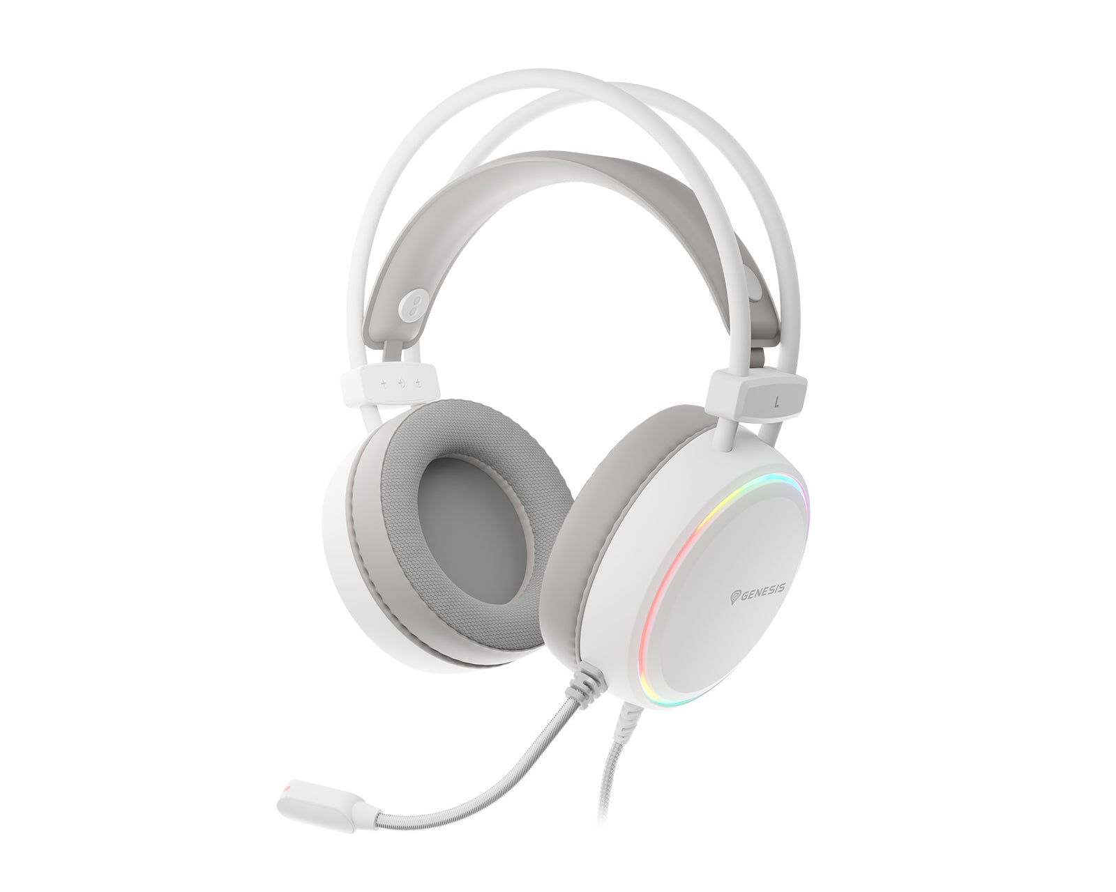 Genesis Gaming Headset NEON 613 G2 Wired White RGB NSG-2308