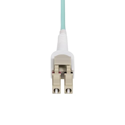 StarTech.com 5m (15ft) LC to LC (UPC) OM4 Switchable Fiber Optic Cable 50/125µm, 100G Networks, Toolless Polarity Switching, Low Insertion Loss - LSZH Fiber Patch Cord (450FBLCLC5SW) - Patch-Kabel - LC/UPC Multi-Modus (M) zu LC/UPC Multi-Mo