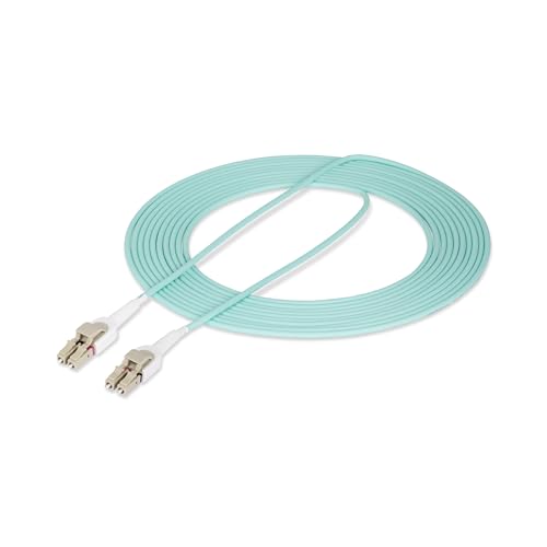 StarTech.com 5m (15ft) LC to LC (UPC) OM4 Switchable Fiber Optic Cable 50/125µm, 100G Networks, Toolless Polarity Switching, Low Insertion Loss - LSZH Fiber Patch Cord (450FBLCLC5SW) - Patch-Kabel - LC/UPC Multi-Modus (M) zu LC/UPC Multi-Mo