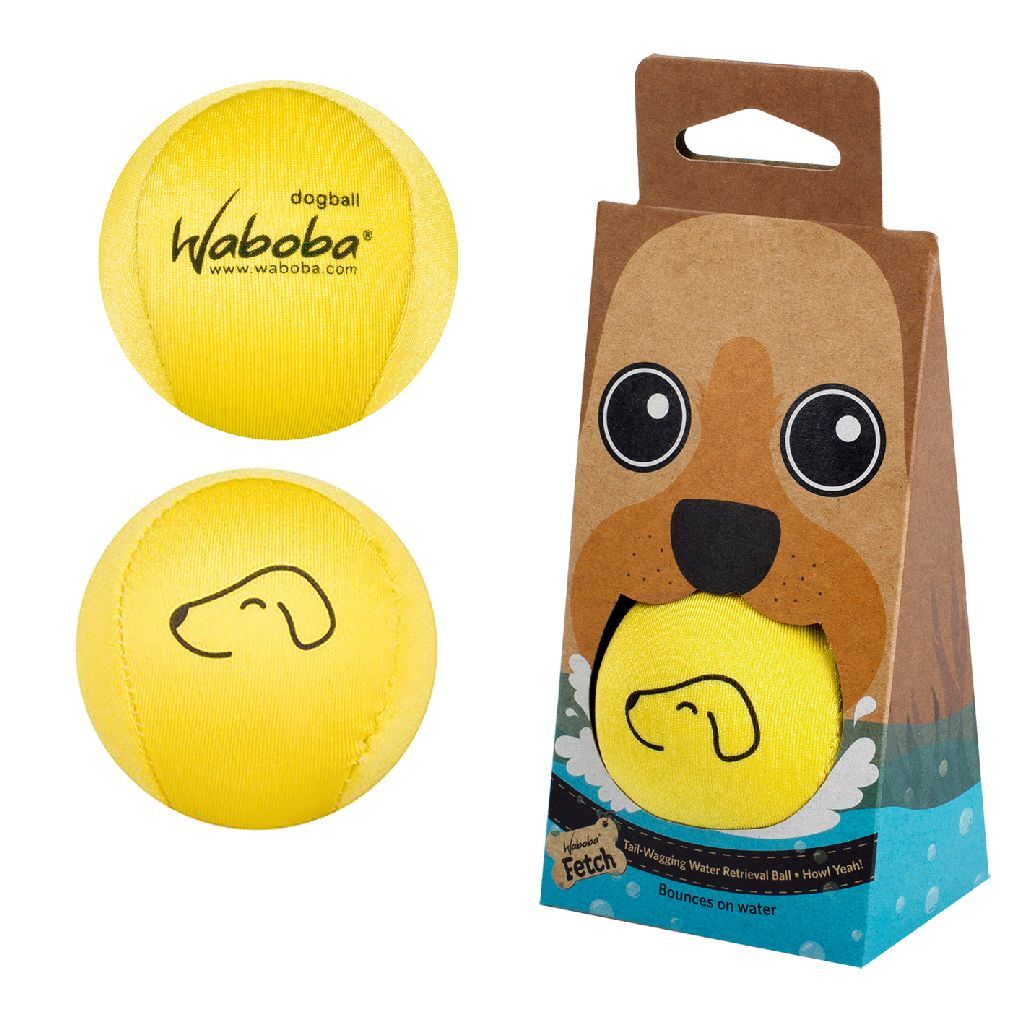 Waboba Pet Fetch Ball - 6 cm, Water Bouncing Toy