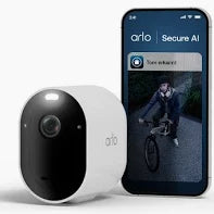 Arlo Pro 6 2025 Edition Network Surveillance Camera 2K HDR Weatherproof Outdoor/Indoor White