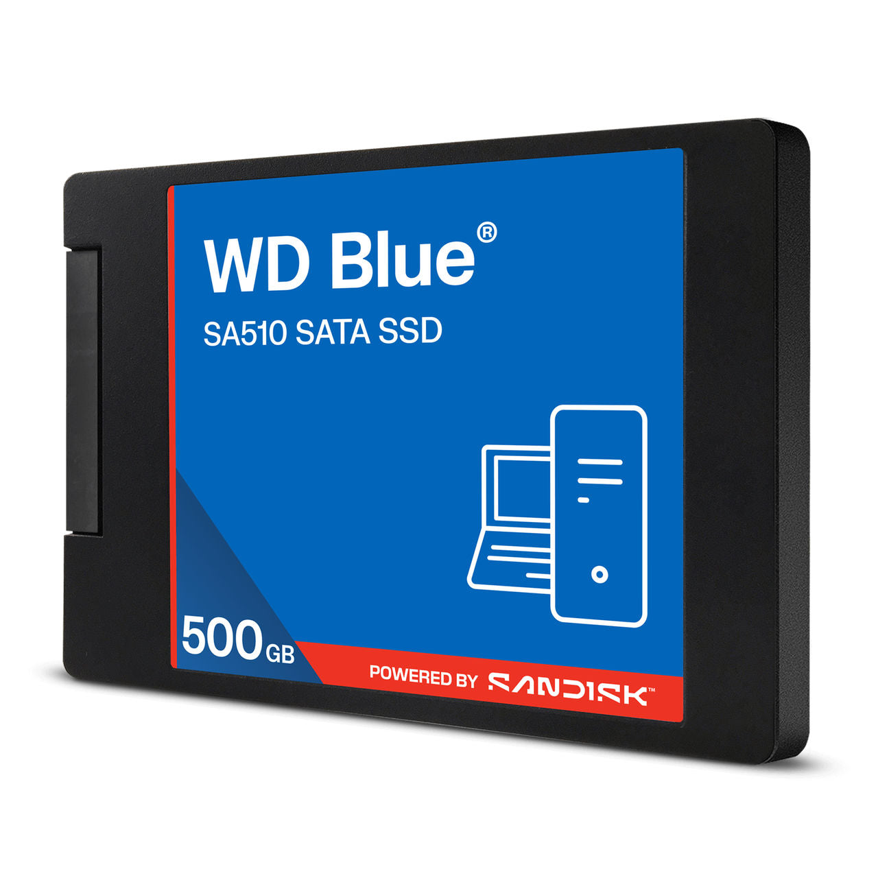 SanDisk WD Blue SA510 SATA SSD 2.5" 7 mm 2TB up to 560 MB/s Read 520 MB/s Write