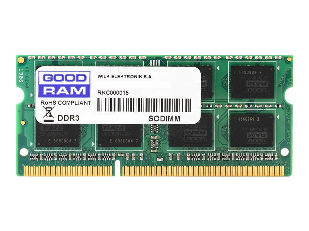 GOODRAM - SODIMM DDR3 - 4GB - 1600 CL11 - 1.35V Low Voltage (GR1600S3V64L11S/4 G)
