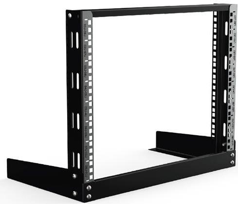 Lanview 19" Desktop Shelf 12U W 600 D 300 Black Demounted Rack (LVR12U63BL)
