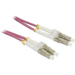 Synergy 21 OM4 Fiber Patch Cable - 60 m - LC-LC - Male/Male - Violet S216280