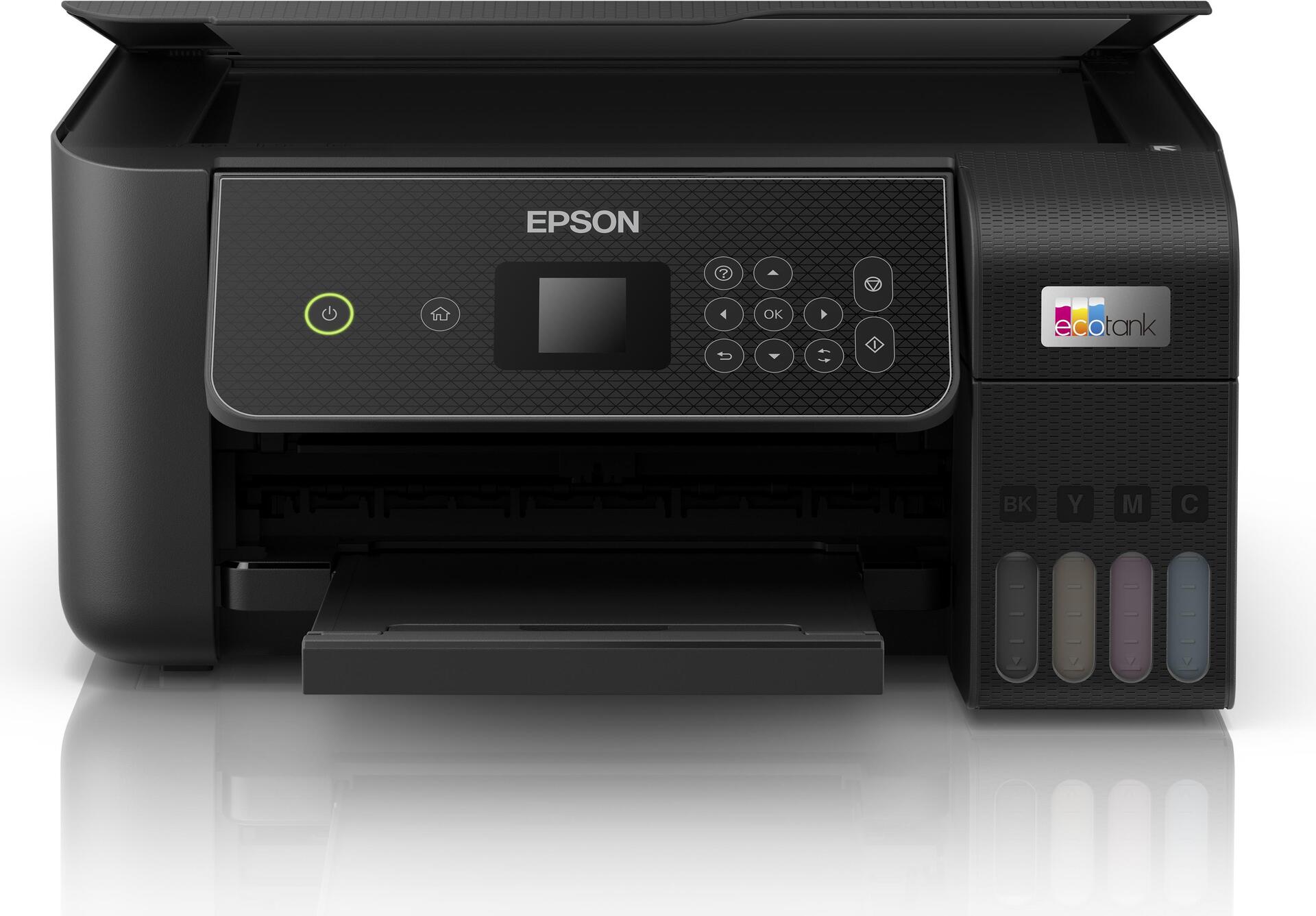 Epson EcoTank ET-2870 Multifunction Printer - Color - Inkjet - A4 - Wi-Fi, USB - Black (C11CJ66421)