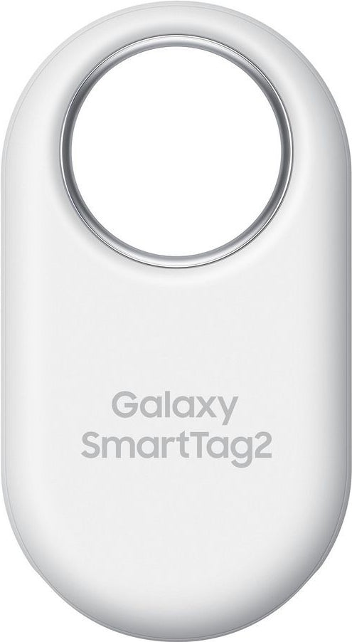 Samsung SmartTag2 White - Bluetooth Tracker for Easy Item Location - Model EI-T5600BWEG