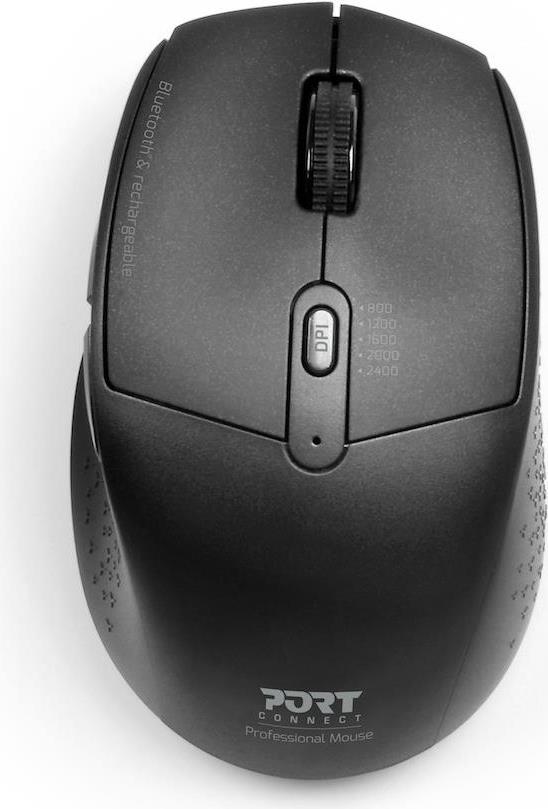 Port Designs RF Wireless Mouse + Bluetooth Optical 2400 DPI (900715)