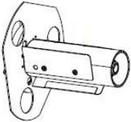 Zebra Media Supply Spindle for 40 mm ID Cores (P1083320-113)