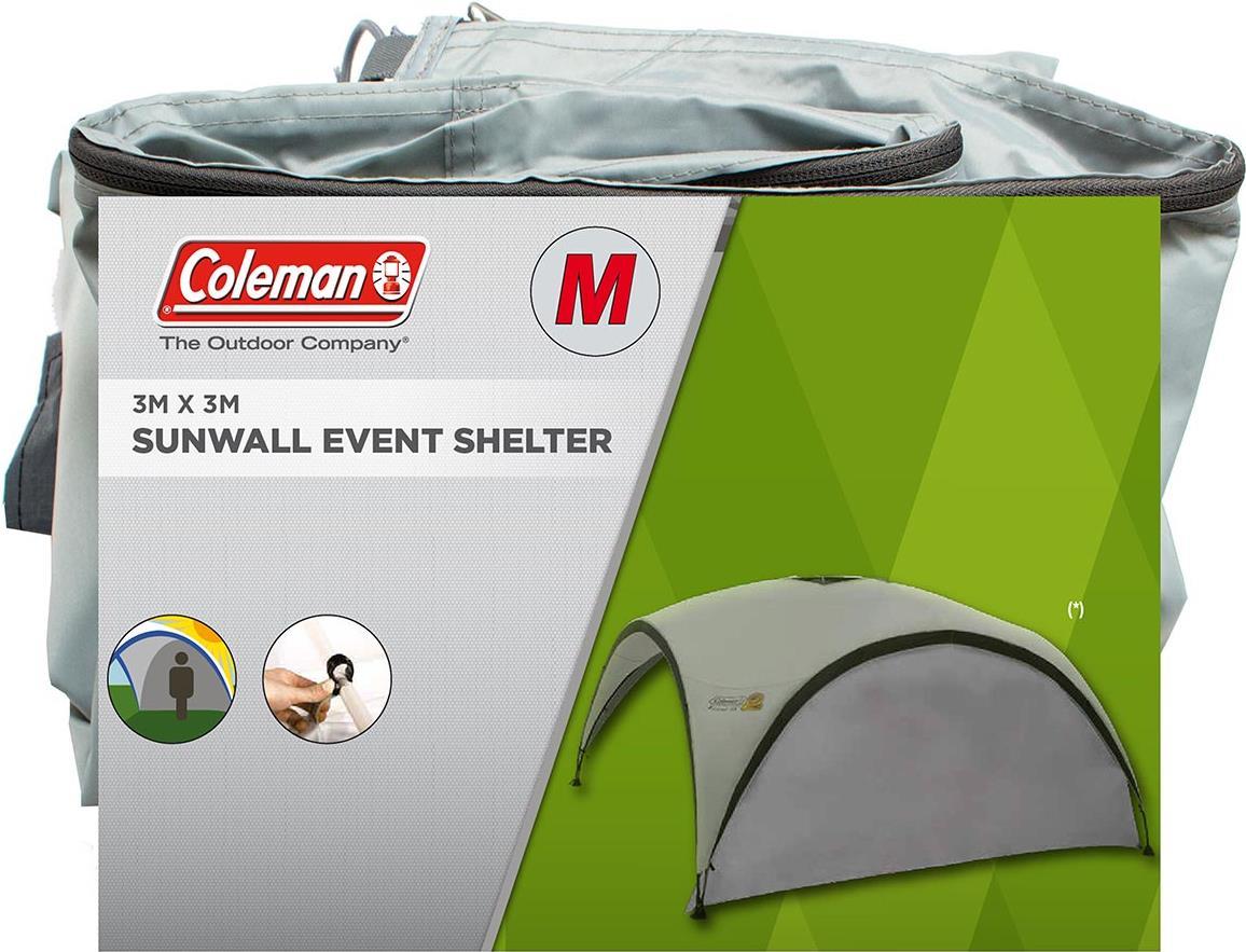 Coleman Camping Awning/Patio Cover Silver 3x3m (2000028642)
