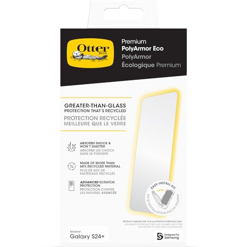 Otter Products OtterBox Premium PolyArmor Eco - Screen Protector - Clear - for Samsung Galaxy S24 Ultra - 77-94752