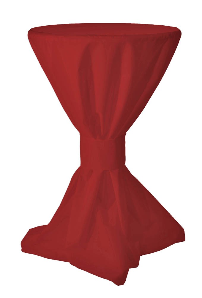 STEHTISCHHUSSE red DURCHM.70CM (08000014)