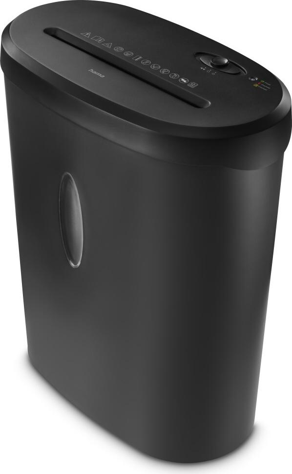 Hama Safe X120 Paper Shredder - Security Level P4 T4 E3 - Cross-Cut for up to 12 Sheets
