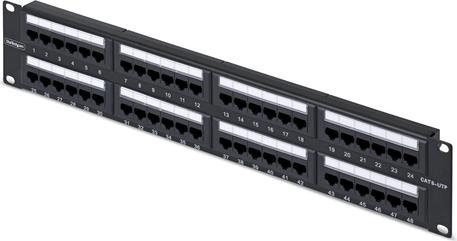 STARTECH 48-PORT 2U CAT6 PATCH PANEL - CPANEL48