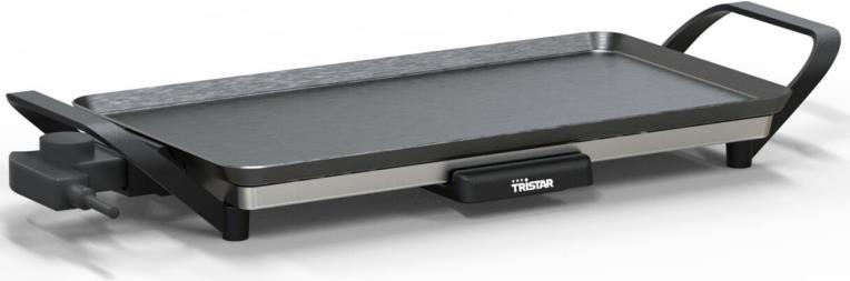 Tristar BP-2667 Rectangular Electric Grill, Black, 2000W, 0.9 m