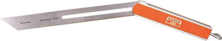 Bahco 9574-250 Sliding Bevel - Adjustable Angle - Stainless Steel Blade - Aluminium Handle - 250 mm