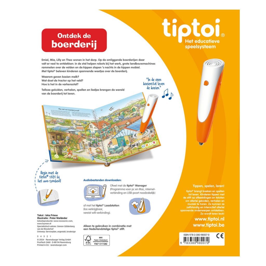 Tiptoi Book Discover The Farm