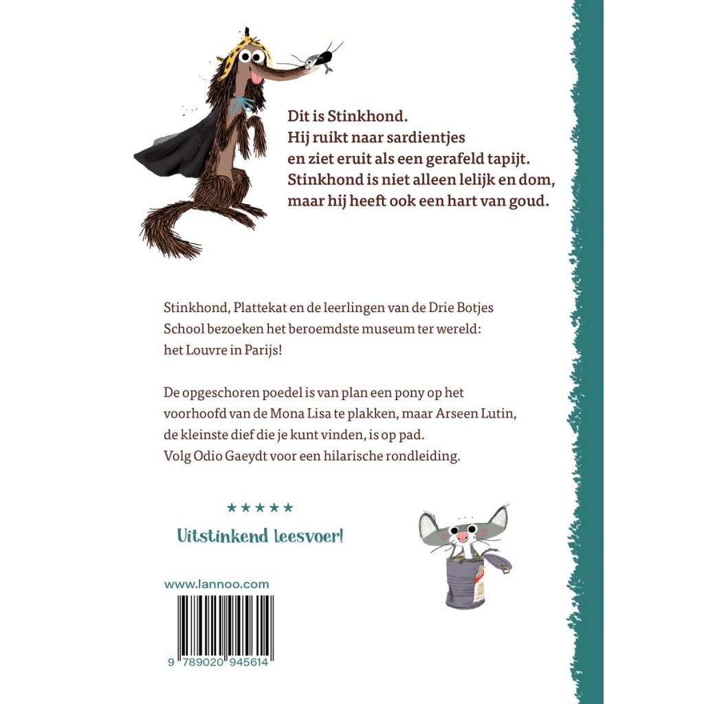 Book Skunk In The Museum - Fun Story for Kids Visiting the Louvre