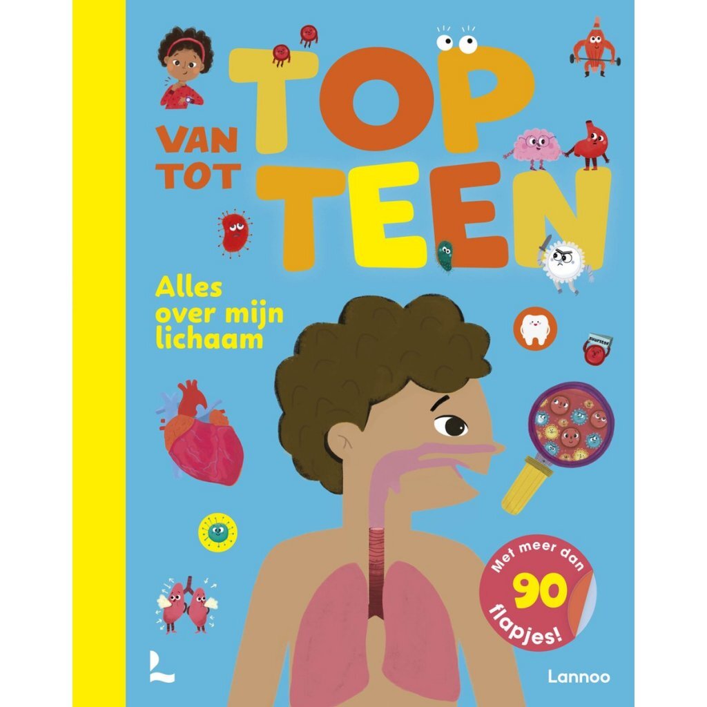 Book From Head to Toe Everything About My Body - A Colorful Flap Book