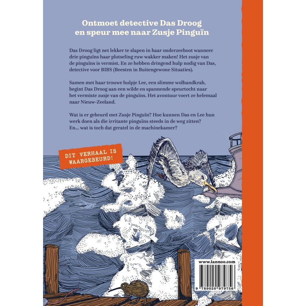 Book Badger Dry and the Case of Little Sister Penguin - A Detective Adventure