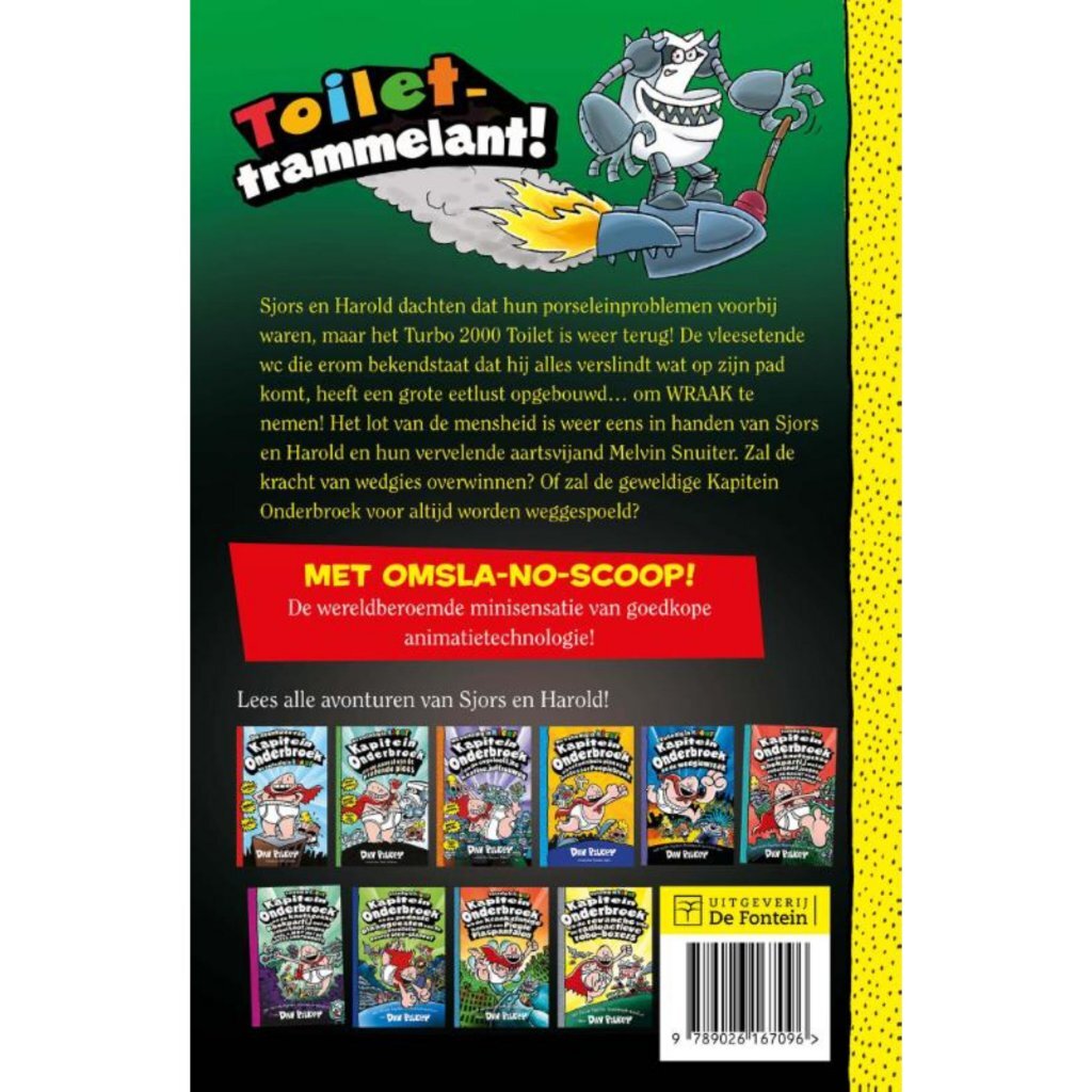 Book Captain Underpants and the Turbulent Return of the Turbo 2000 Toilet - Children's Humor