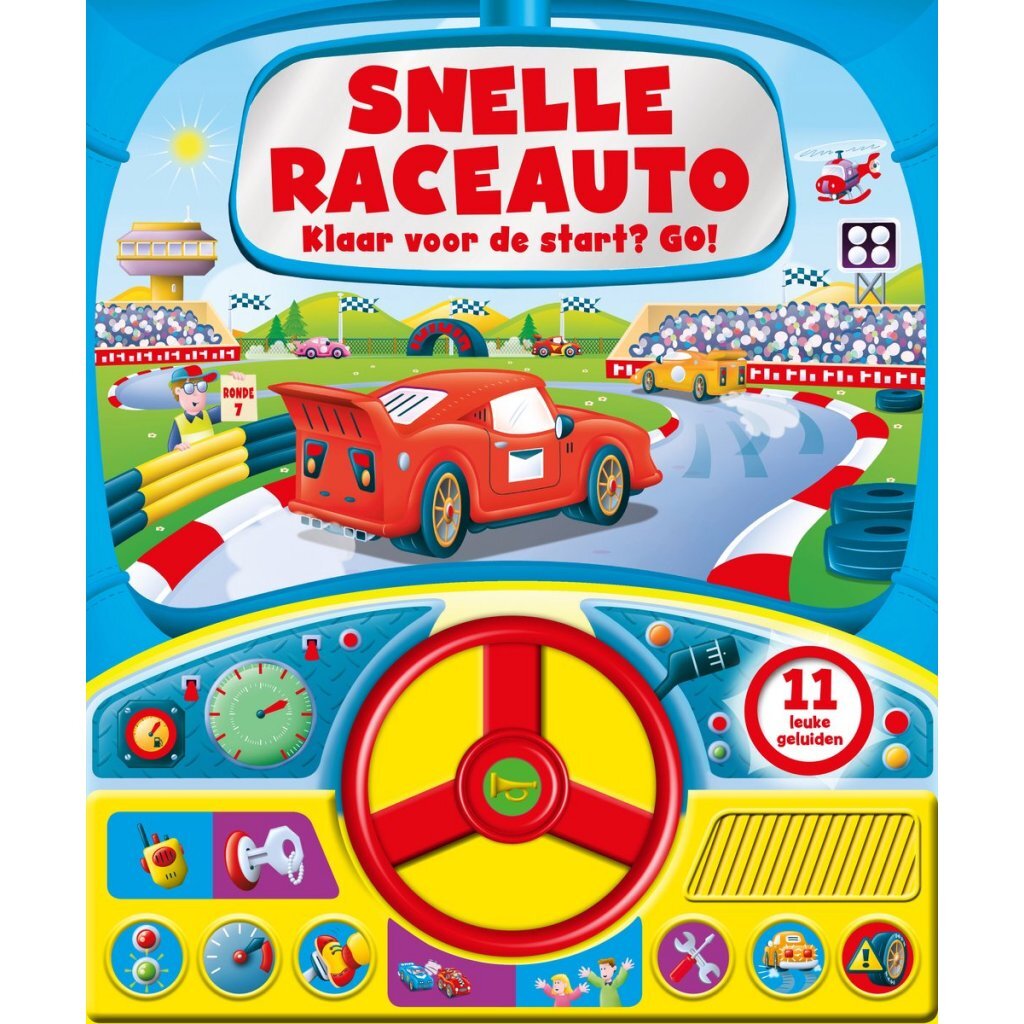 Fast Race Car Soundbook - Experience the Big Race with Sounds