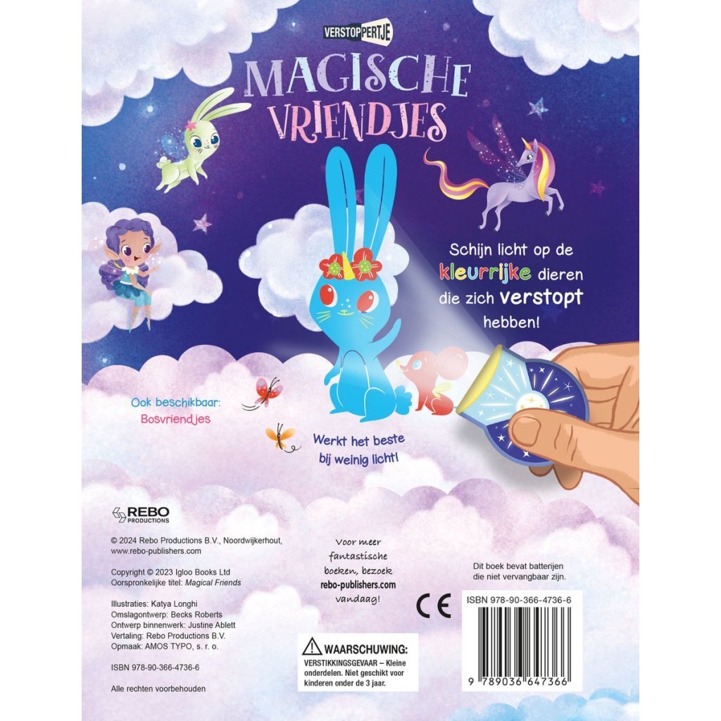 Book Hide-and-Seek Magical Friends - Adventure for Kids