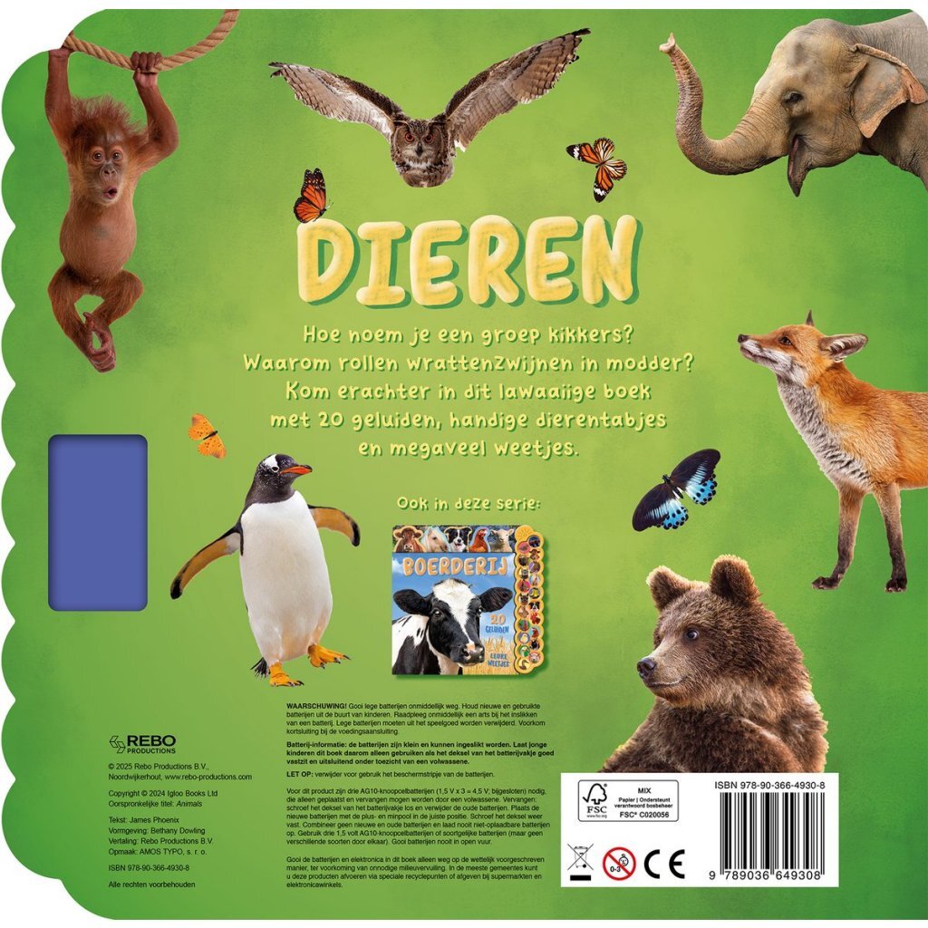 Geluidenboek Dieren