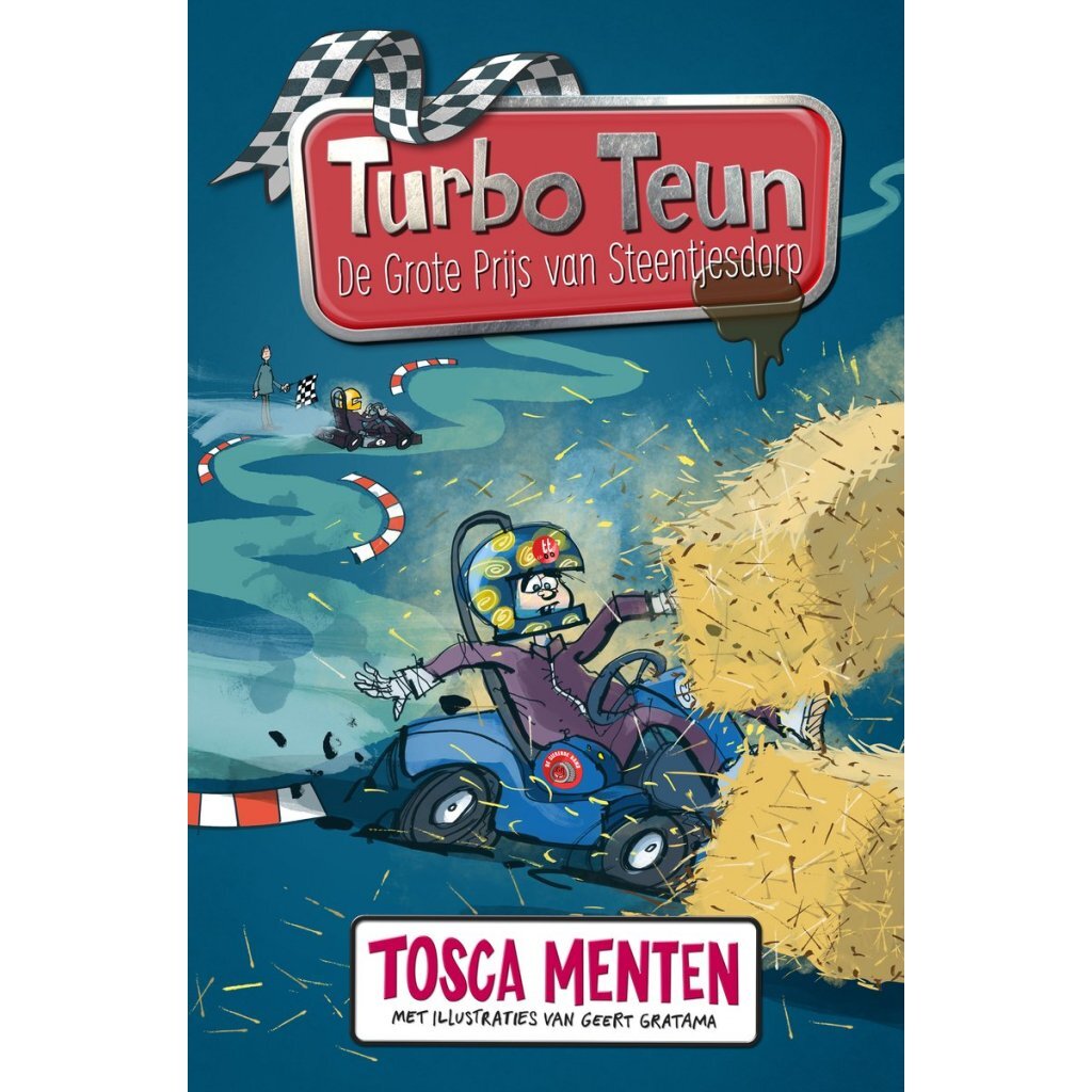 Book Turbo Teun The Grand Prize of Steentjesdorp - A Karting Adventure