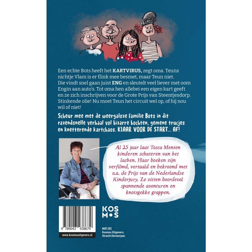 Book Turbo Teun The Grand Prize of Steentjesdorp - A Karting Adventure