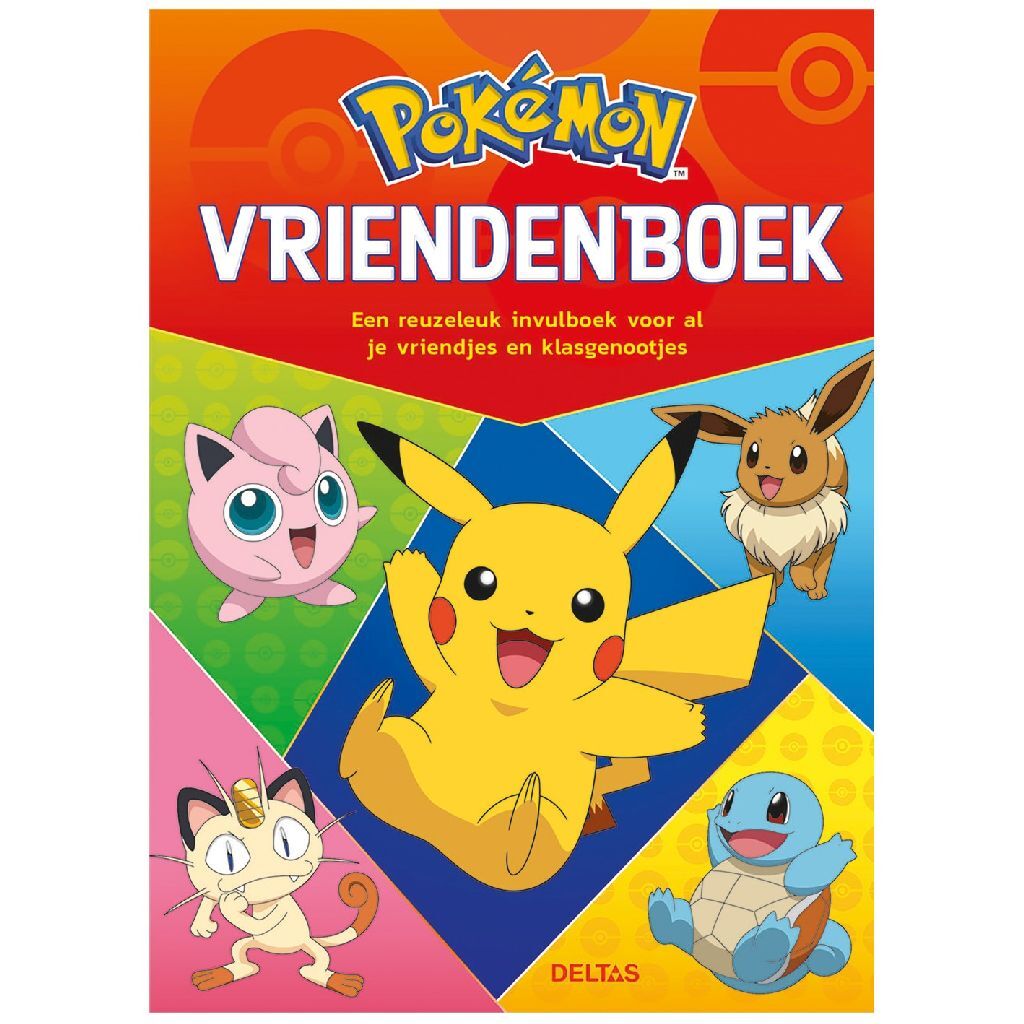 Deltas Pokémon Friends Book for Friends and Classmates
