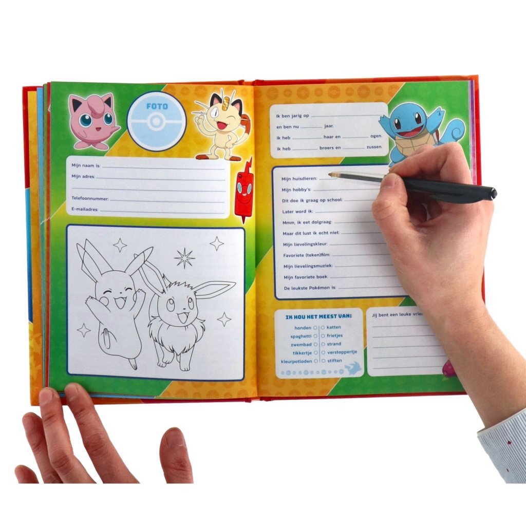 Deltas Pokémon Friends Book for Friends and Classmates