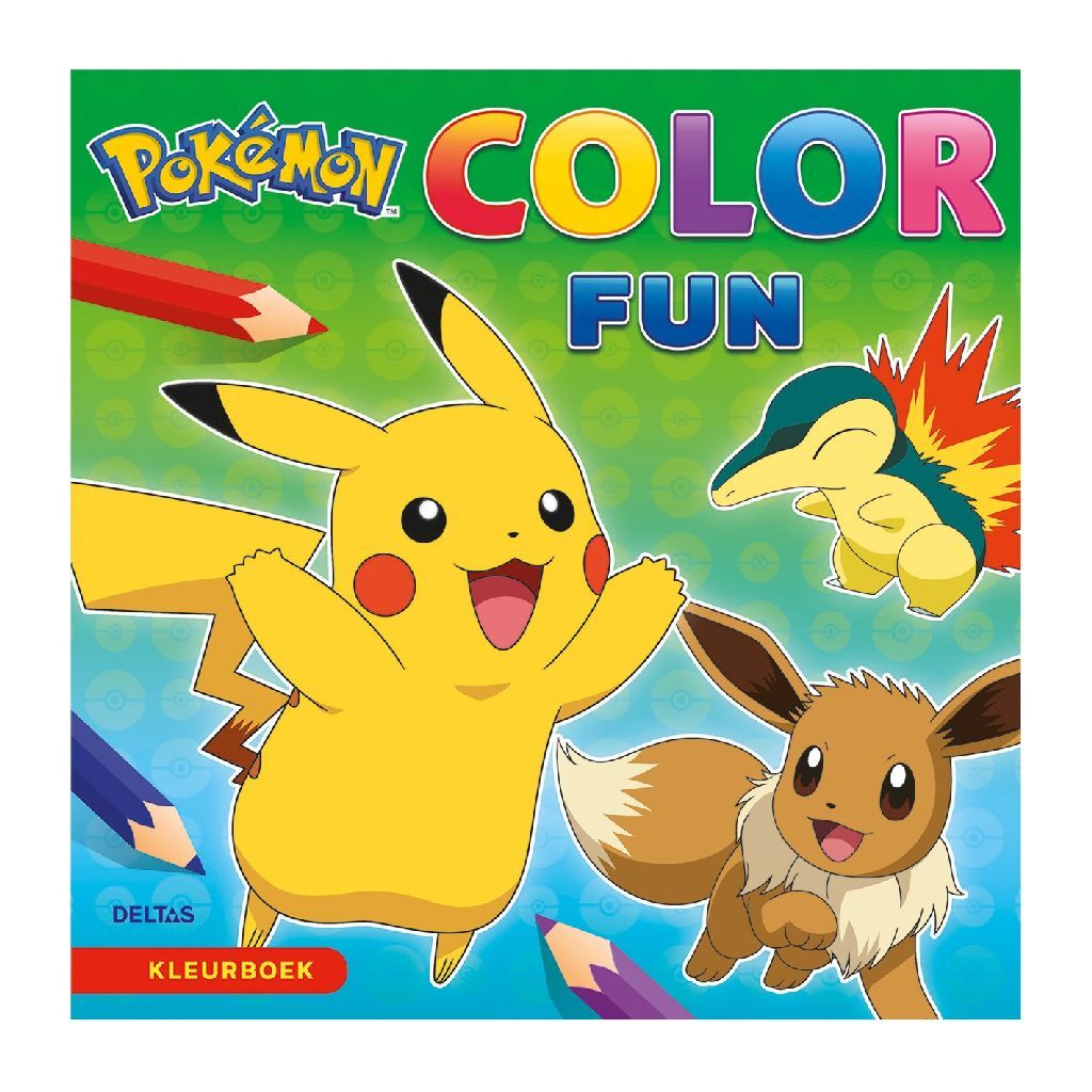Deltas Pokémon Coloring Book for Ages 4 and Up
