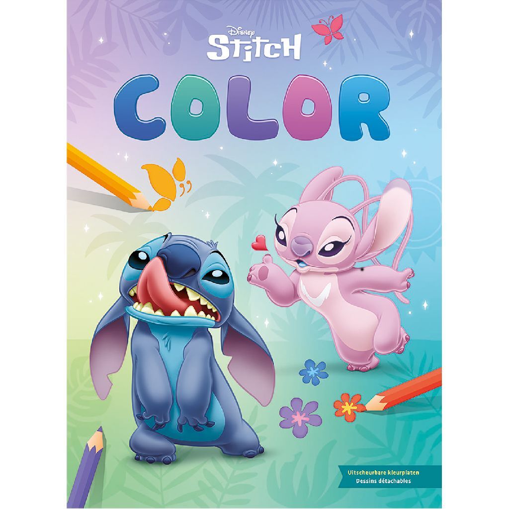 Deltas Disney Stitch Coloring Book with Tear-Out Pages