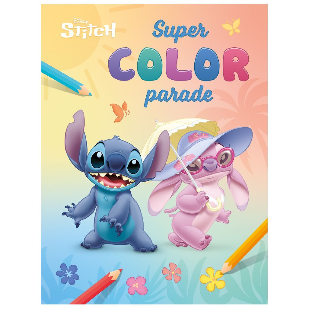 Disney Stitch Coloring Book - Creative Coloring Fun with Stitch, Lilo, and Angel