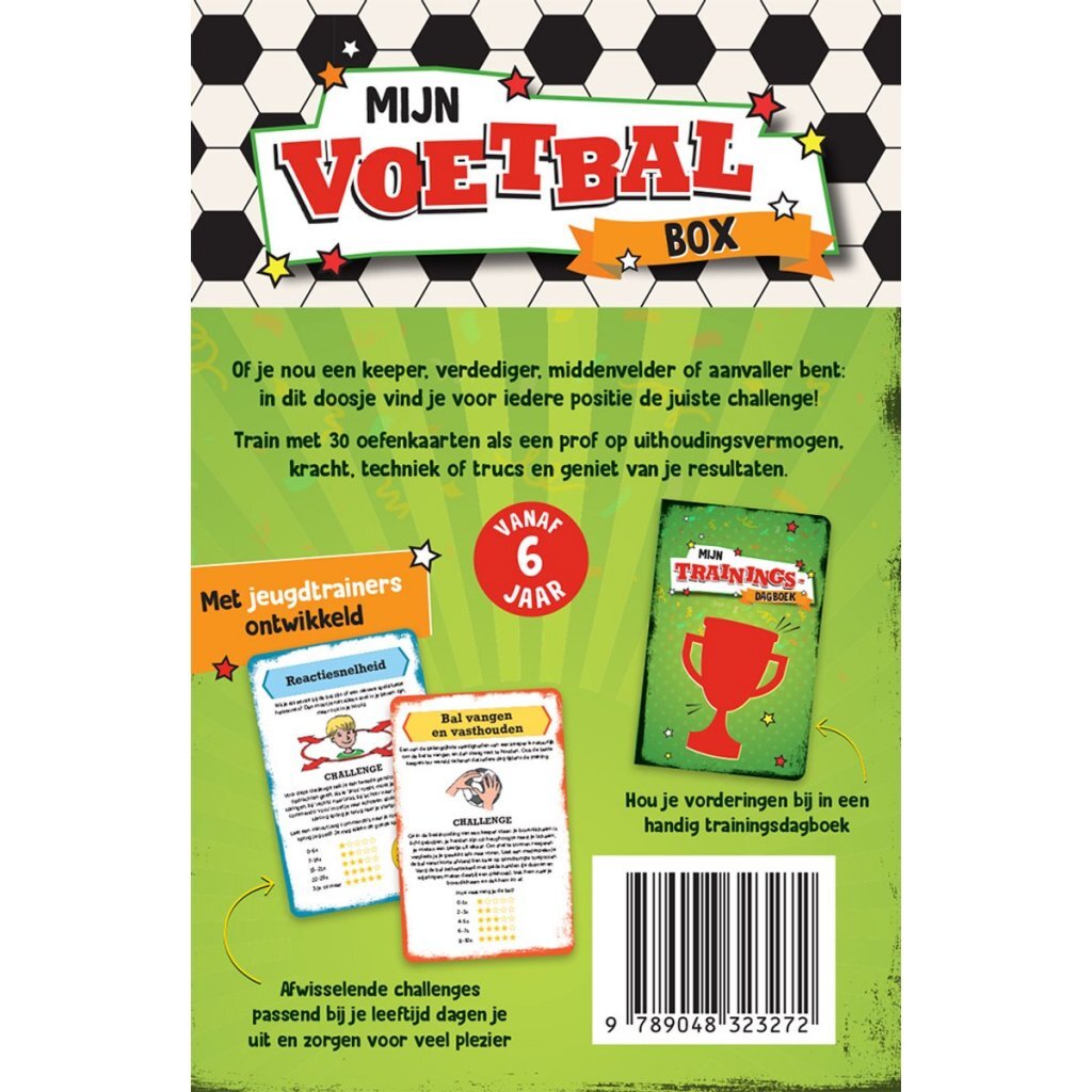 My Football Box Training Set with 30 Exercise Cards