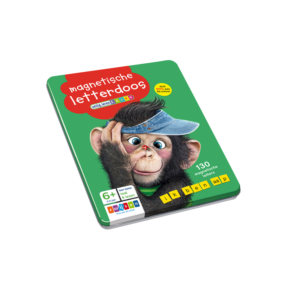 Zwijsen Safe Learning to Read Magnetic Letter Box for Ages 6 and Up