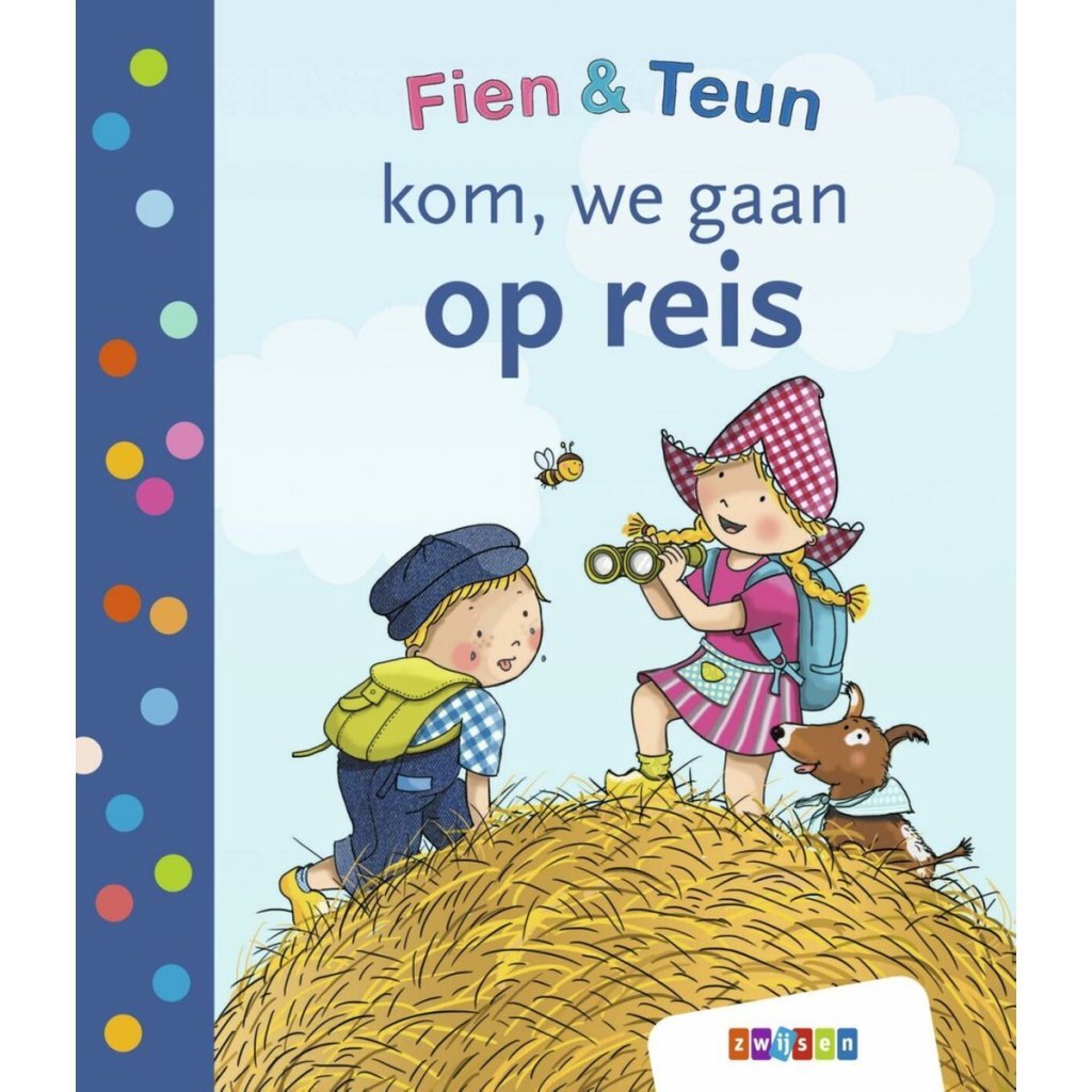 Zwijsen Book Fien & Teun Go on a Journey - Early Reader Book for Kids