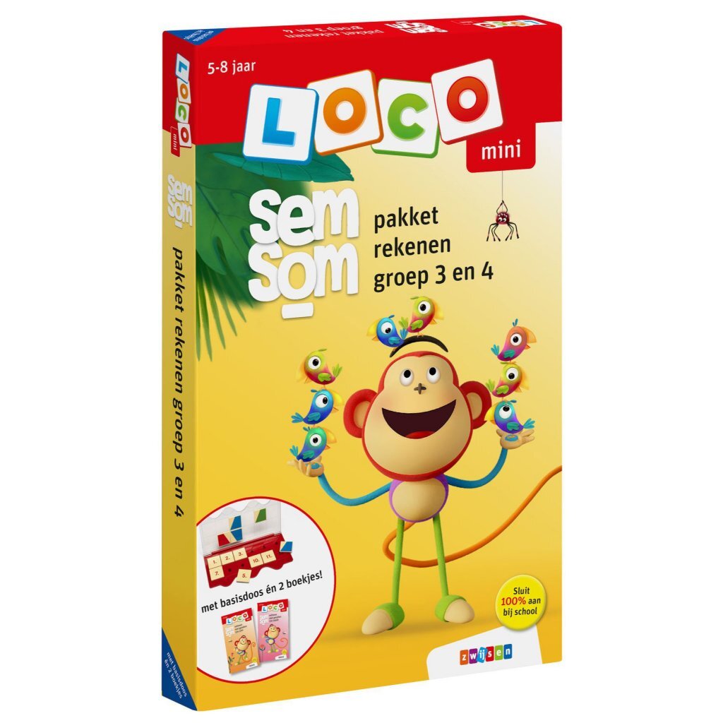 Zwijsen Semsom Loco Mini Math Package Group 3 and 4
