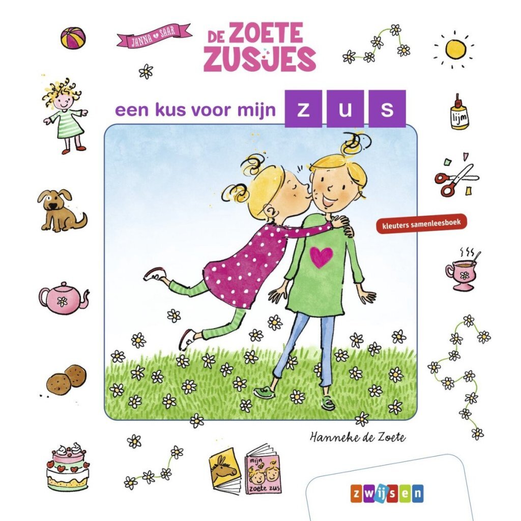 Sweet Sisters Book - A Kiss For My Sister - Adventure for Preschoolers