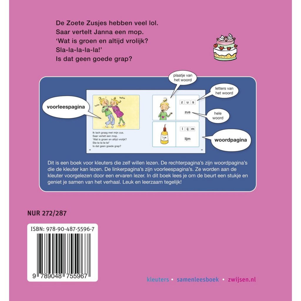 Sweet Sisters Book - A Kiss For My Sister - Adventure for Preschoolers