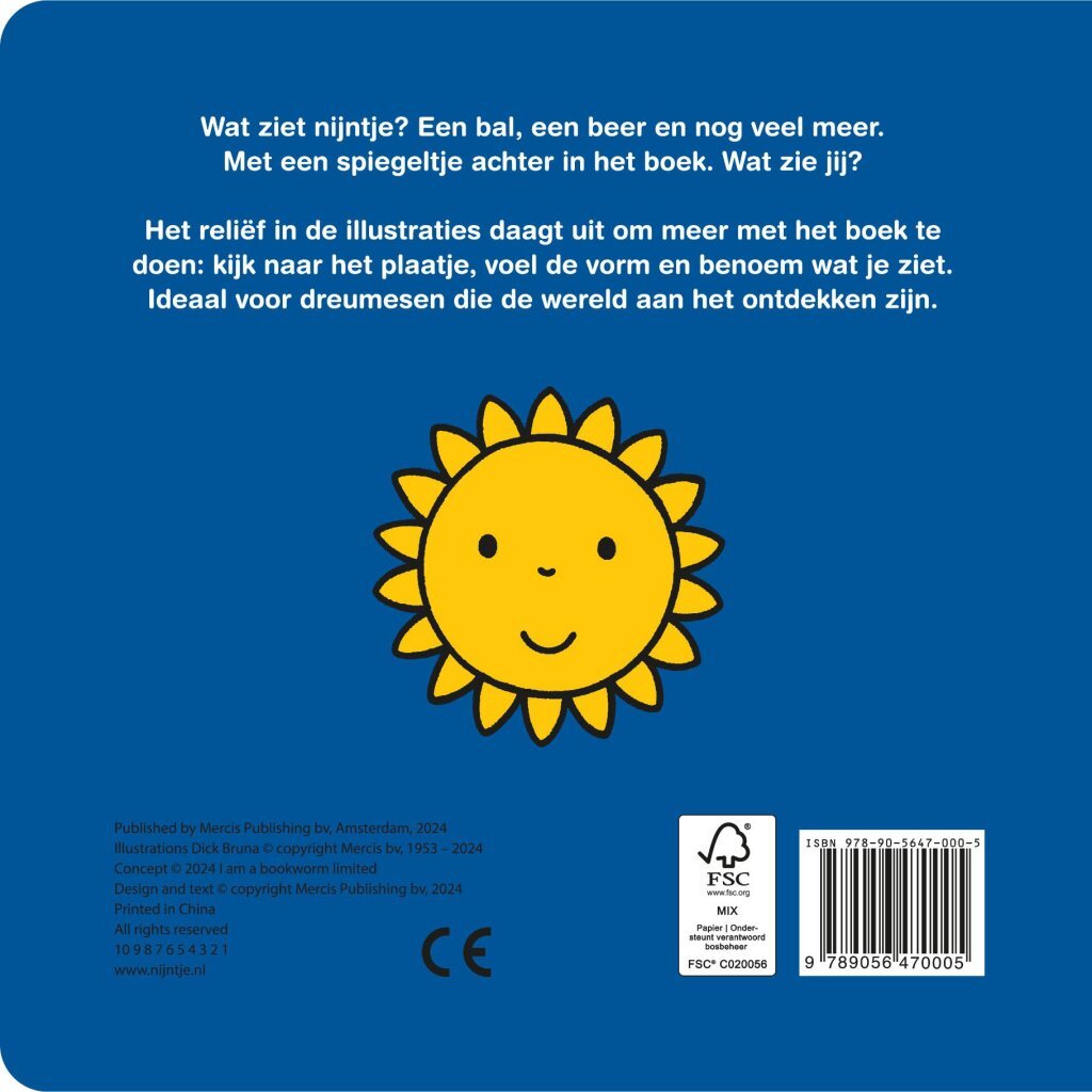Miffy Book What Does Miffy See? for Toddlers