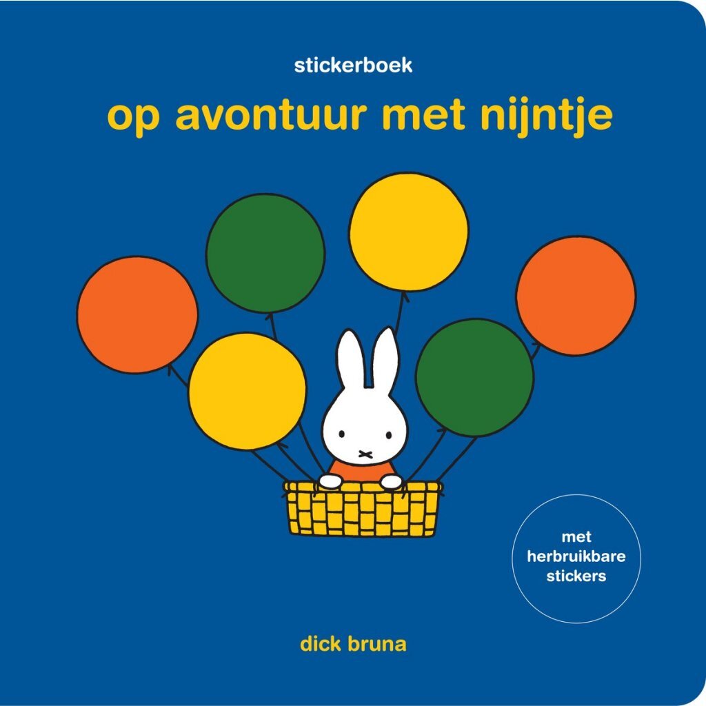 Miffy Sticker Book On Adventure With Miffy - Creative Fun